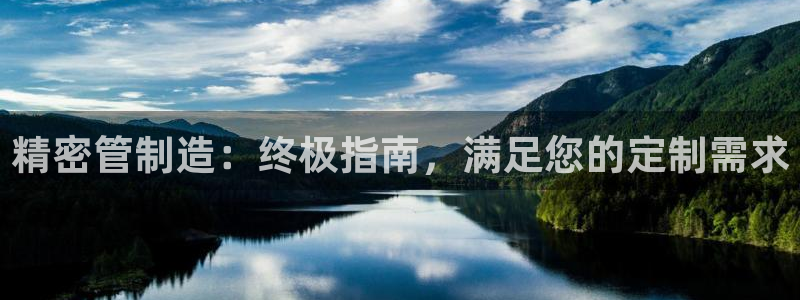 彩神vlll官方网：精密管制造：终极指南，满足您的定制需求