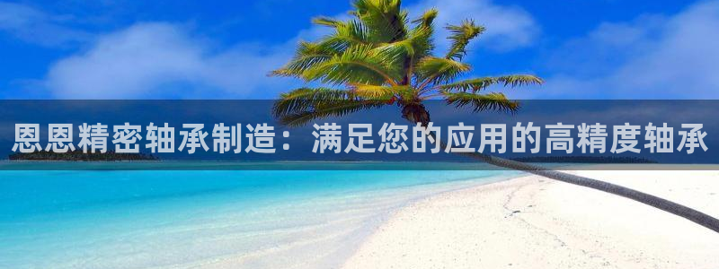 彩神v集团有限公司：恩恩精密轴承制造：满足您的应用的高精度轴承