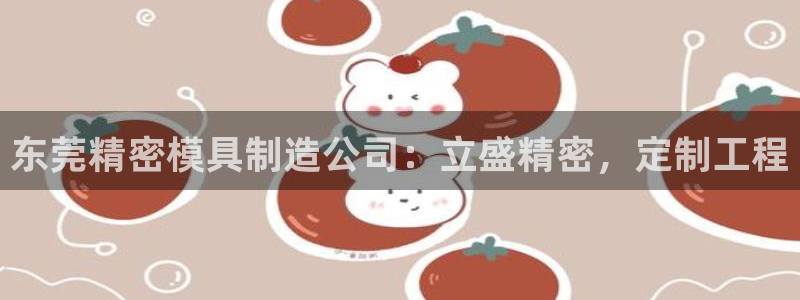 彩神购彩-购彩大厅入口计划群：东莞精密模具制造公司：立盛精密，定制工程