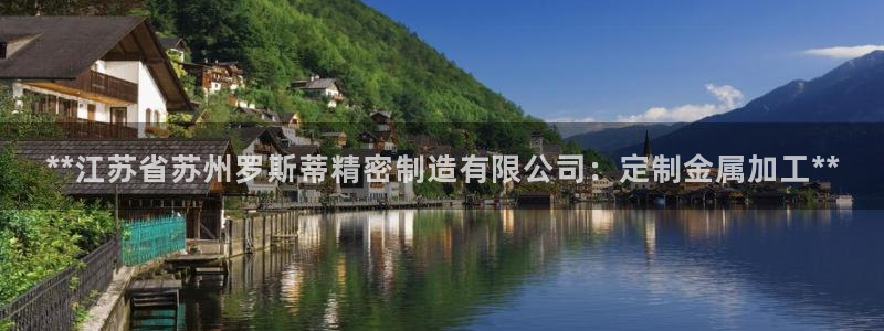 彩神v|：**江苏省苏州罗斯蒂精密制造有限公司：定制金属加工**