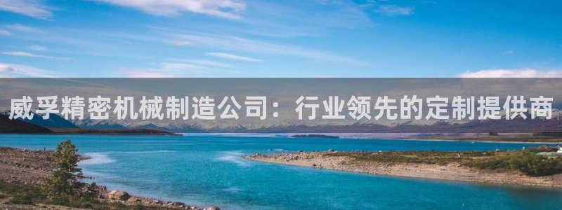 彩神赢钱了吗：威孚精密机械制造公司：行业领先的定制提供商