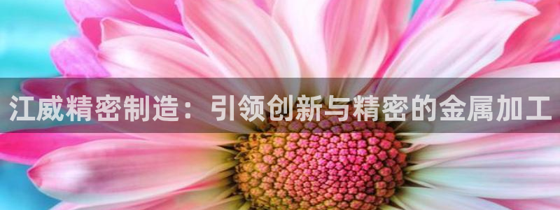彩神v8下载网址：江威精密制造：引领创新与精密的金属加工