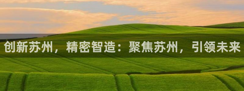 彩神ix平台：创新苏州，精密智造：聚焦苏州，引领未来