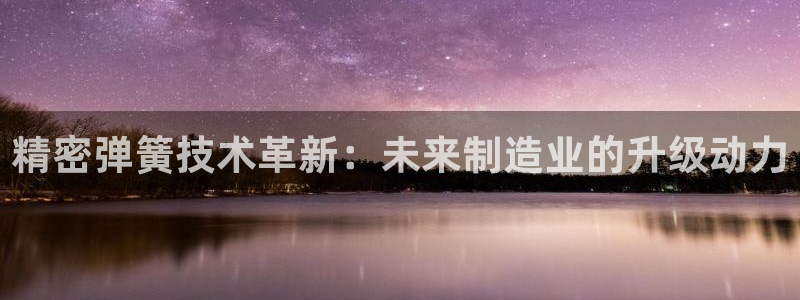彩神vl购彩大厅：精密弹簧技术革新：未来制造业的升级动力