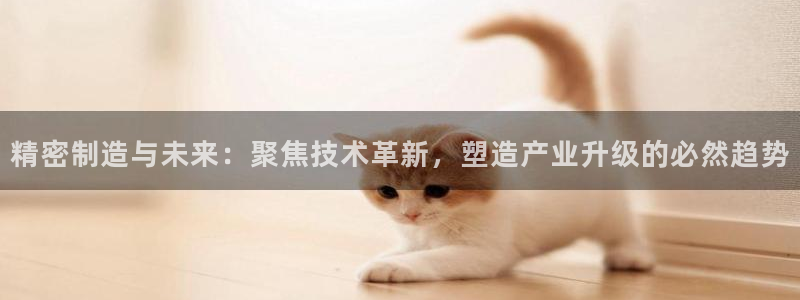 彩神通关注码金码对应码：精密制造与未来：聚焦技术革新，塑造产业升级的必然趋势