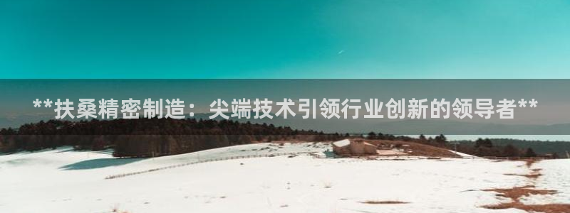 彩神v8是真的挣钱吗知乎：**扶桑精密制造：尖端技术引领行业创新的领导者**