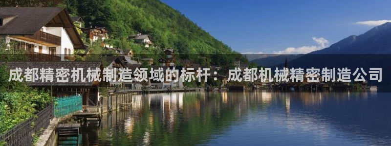 彩神平台是什么套路：成都精密机械制造领域的标杆：成都机械精密制造公司