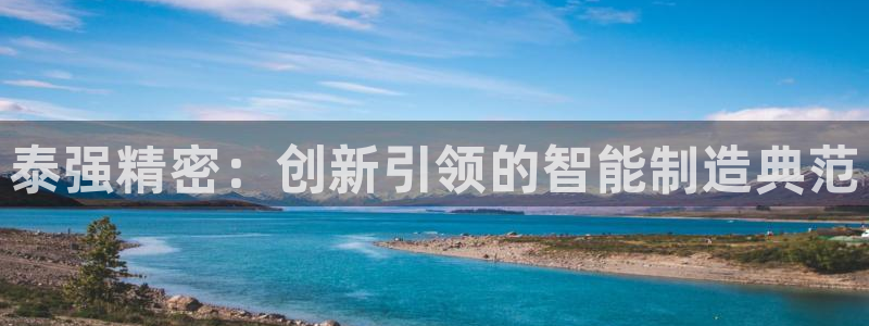 彩神v8有多久了?靠谱吗：泰强精密：创新引领的智能制造典范