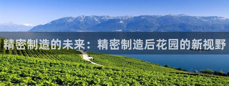 彩神ii官方网：精密制造的未来：精密制造后花园的新视野